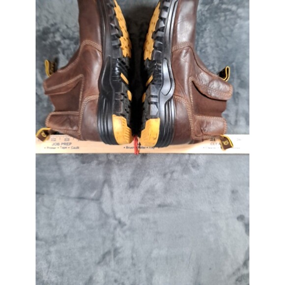 Dakota Men's Mid-Cut Aluminum Toe Comp Safety 6100 Work Boots Brown Size 9M - Picture 6 of 13